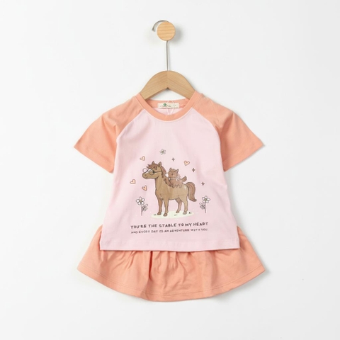 Bộ cotton trẻ em - bé gái G005 2/10-TS29