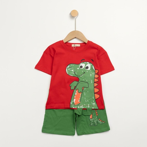 Bộ cotton trẻ em - bé trai B006 2/10