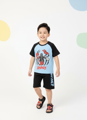 Bộ cotton trẻ em - bé trai B003 2/10-TS12
