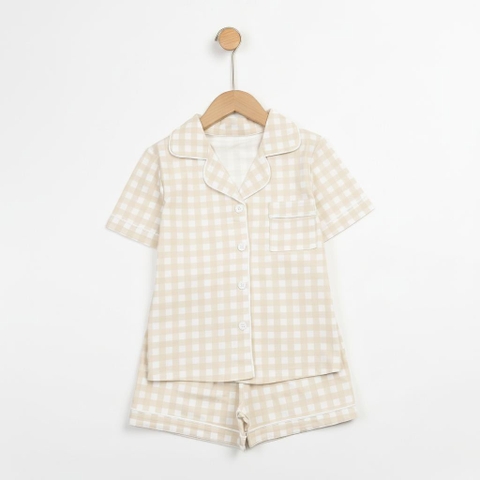 Bộ cotton trẻ em - bé gái G001 XS-XXL