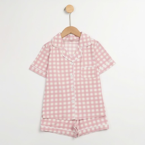 Bộ cotton trẻ em - bé gái G001 XS-XXL