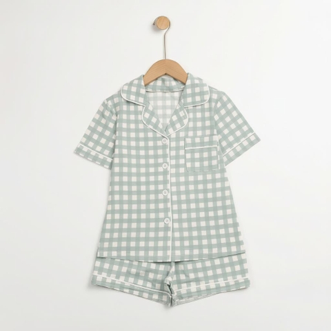 Bộ cotton trẻ em - bé gái G001 XS-XXL