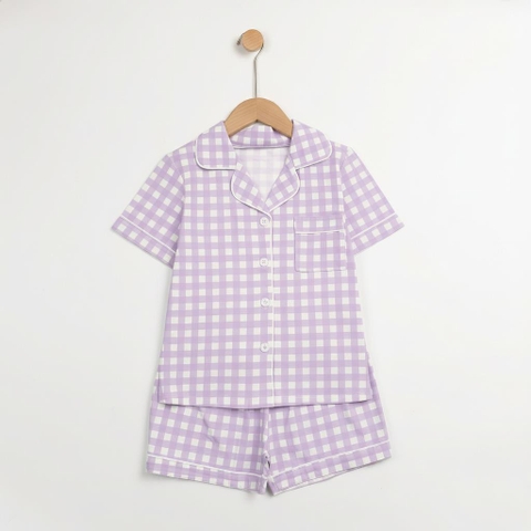 Bộ cotton trẻ em - bé gái G001 XS-XXL
