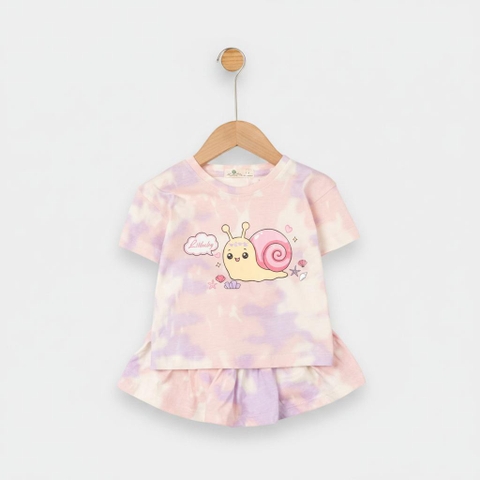 Bộ cotton trẻ em - bé gái G005 2/10