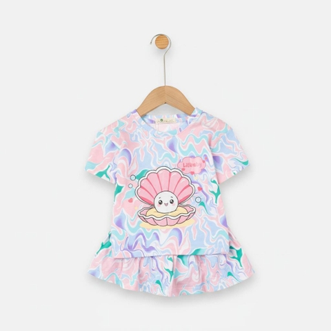 Bộ cotton trẻ em - bé gái G005 2/10