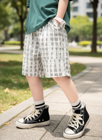 Quần cotton trẻ em - Q07 2/7