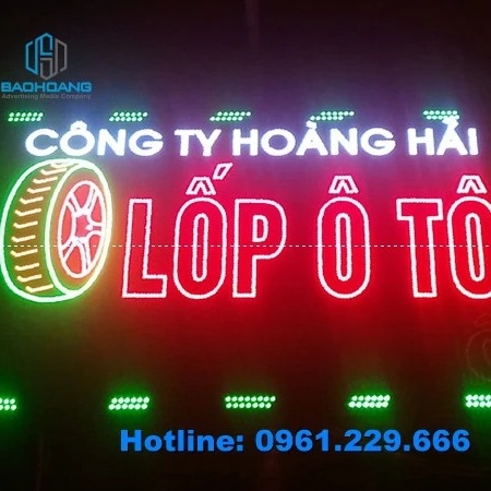 Làm biển led