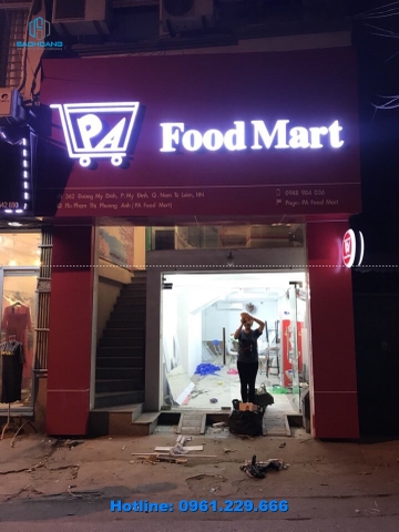 Làm biển quảng cáo tại Giải Phóng