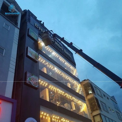 Làm biển quảng cáo tại Cầu Diễn