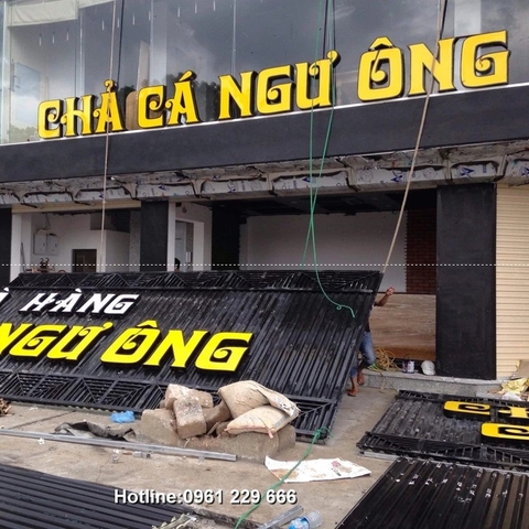 Làm biển quảng cáo tại Lê Đại Hành