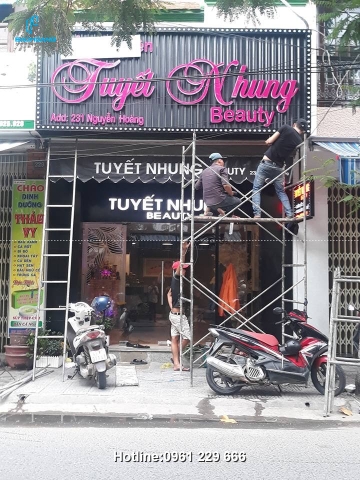 Làm biển quảng cáo tại Hàng Mành