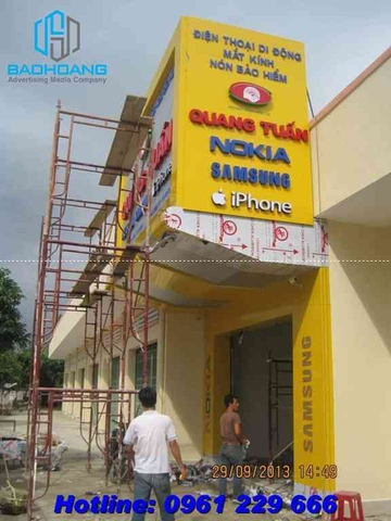 Làm biển quảng cáo tại đường Láng