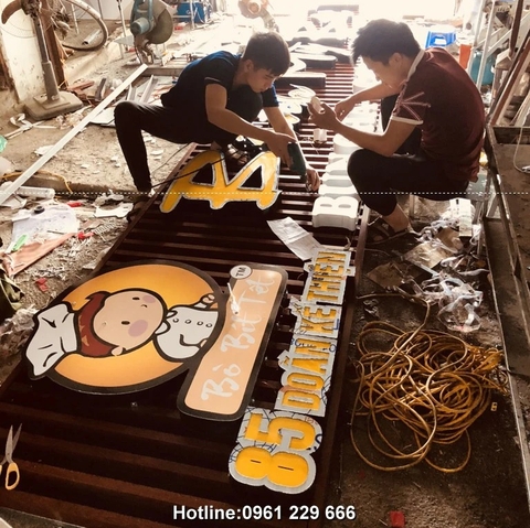 Làm biển quảng cáo tại Tân Mai