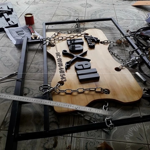 Làm biển quảng cáo tại Cầu Dền