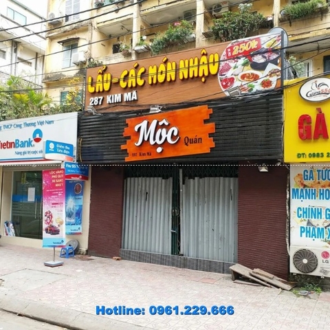 Làm biển quảng cáo tại Hà Nội giá rẻ.