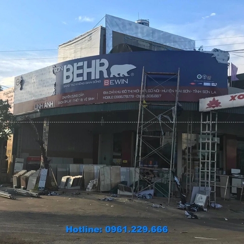 Làm biển quảng cáo tại Bạch Mai