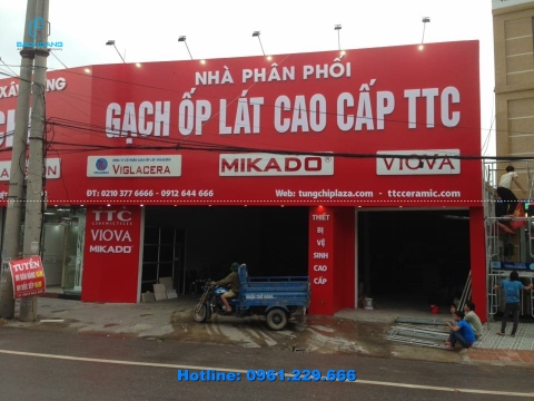 Làm biển quảng cáo tại Bạch Mai