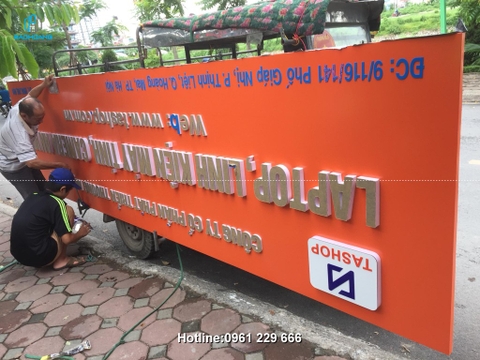 Làm biển quảng cáo tại Phố Huế