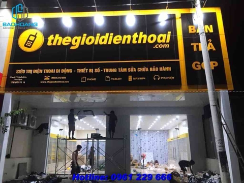 Làm biển quảng cáo tại Hàng Buồm