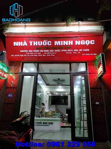 Làm biển quảng cáo tại Kim Mã