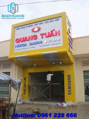 Làm biển quảng cáo tại Tràng Tiền