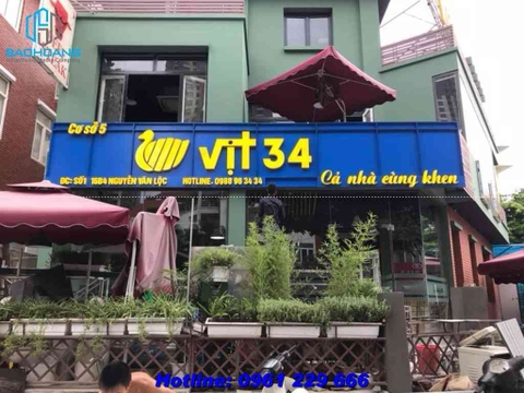 Làm biển quảng cáo tại Tràng Tiền