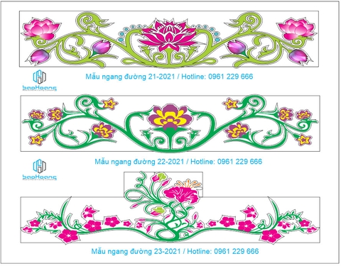 Hoa văn trang trí đường phố