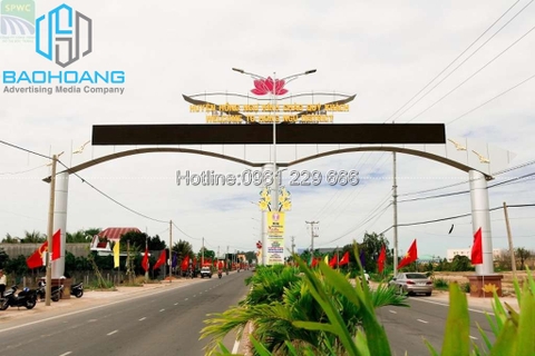 Thi công cổng chào