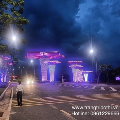 Trang trí Led đường phố