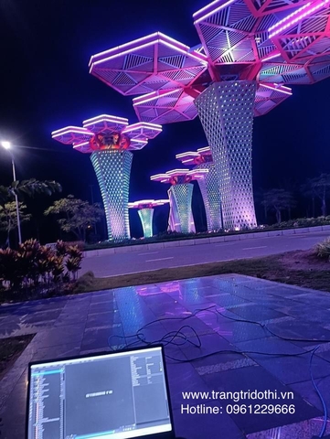 Trang trí Led đường phố