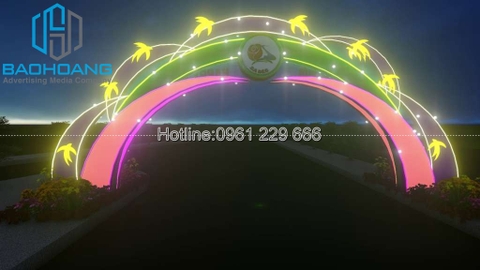 Led trang trí đô thị