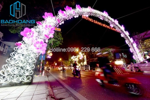 Thi công cổng chào tại Thanh Hóa