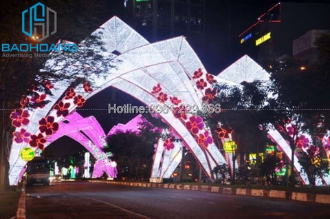 Thi công cổng chào