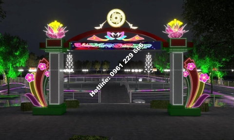 Trang trí công viên