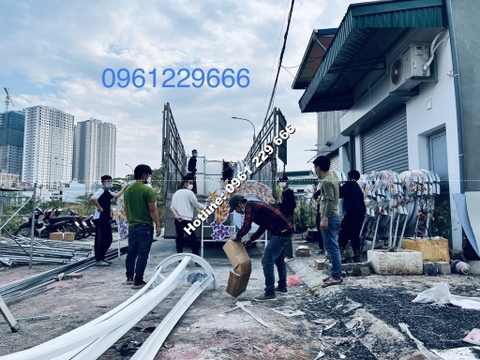 Trang trí cột điện