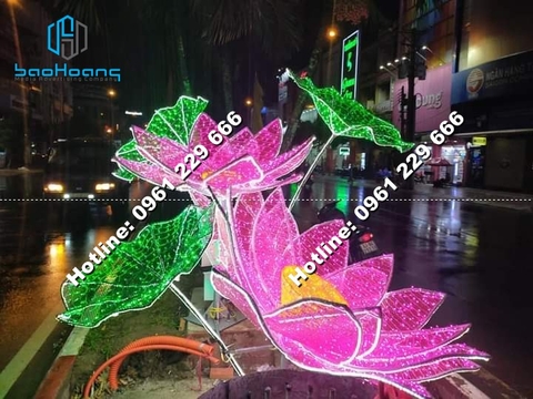 Trang trí cột điện