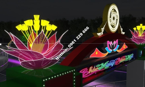 Trang trí công viên