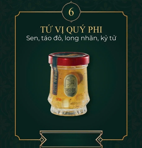 TỨ QUÝ PHI | BẠCH NGỌC CHÂN YẾN - Yến Chưng Thượng Phẩm (Tứ Vị 100ml)