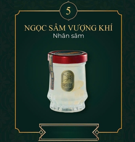 NGỌC SÂM VƯỢNG KHÍ | BẠCH NGỌC CHÂN YẾN - Yến Chưng Thượng Phẩm (Nhân Sâm 100ml)