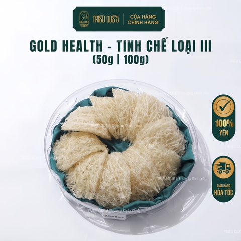 GOLD HEALTH | TỔ YẾN TINH CHẾ (LOẠI 3)