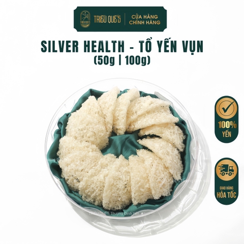 SILVER HEALTH | TỔ YẾN TINH CHẾ (TỔ VỤN)