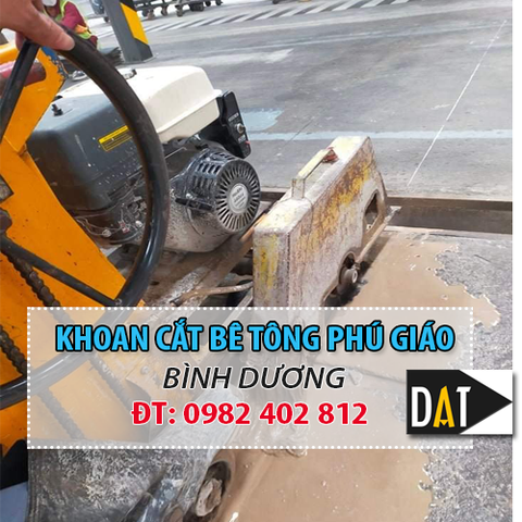 Khoan cắt bê tông Phú Giáo