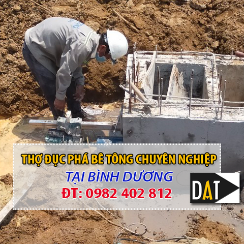 thợ đục phá bê tông bình dương chuyên nghiệp