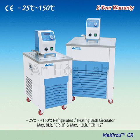 BỂ ĐIỀU NHIỆT TUẦN HOÀN NÓNG/LẠNH 12L, MODEL: MAXIRCU™ CR-12, HÃNG: DAIHAN/HÀN QUỐC