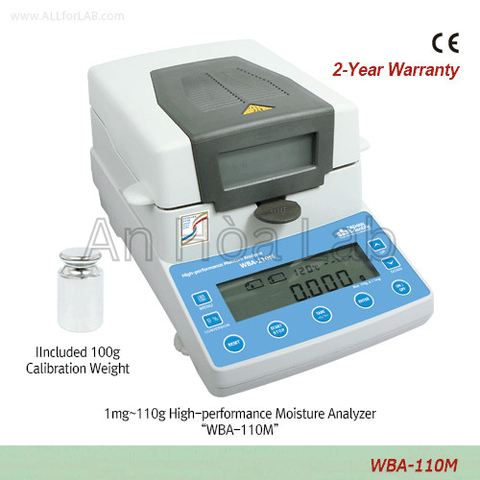 CÂN SẤY ẨM 110G/0.001G, MODEL: WBA-110M, HÃNG: DAIHAN/HÀN QUỐC