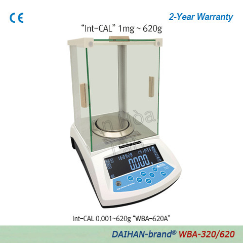 CÂN PHÂN TÍCH 3 SỐ LẺ 620G CHUẨN NỘI, MODEL: WBA-620A, HÃNG: DAIHAN/HÀN QUỐC