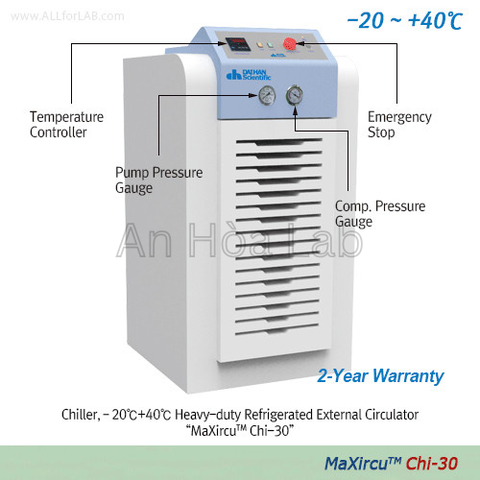 BỘ LÀM LẠNH TUẦN HOÀN (CHILLER) 47L, MODEL: MAXIRCU™ CHI-50, HÃNG: DAIHAN/HÀN QUỐC