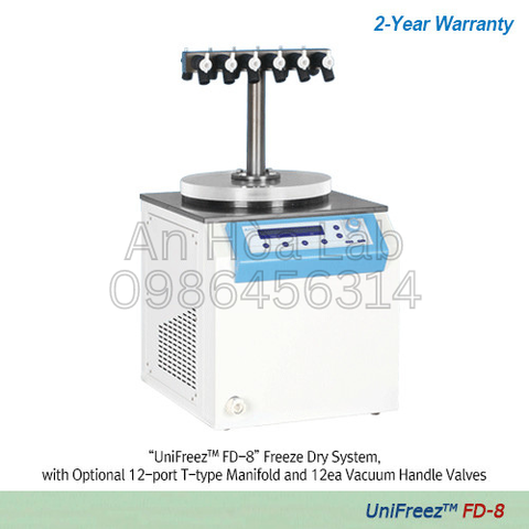 MÁY ĐÔNG KHÔ 8L, MODEL: UNIFREEZ™ FD-8, HÃNG: DAIHAN/HÀN QUỐC