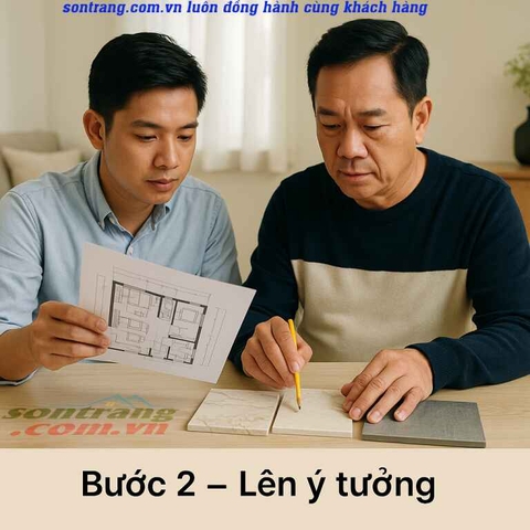 Lên ý tưởng thiết kế