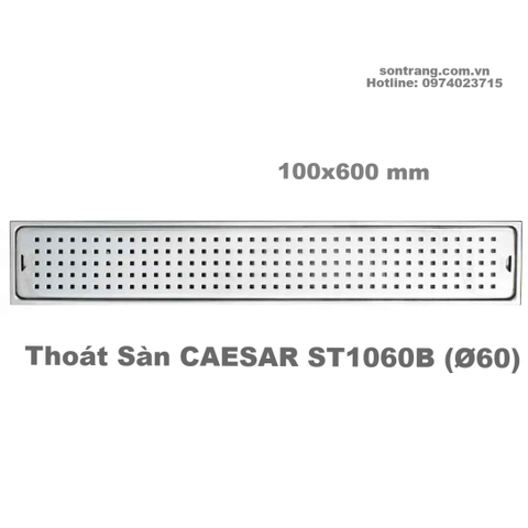 Thoát Sàn INOX 304 CAESAR ST1060B (Ø60)